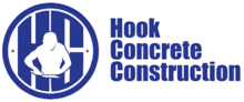 Hook Concrete Construction Logo